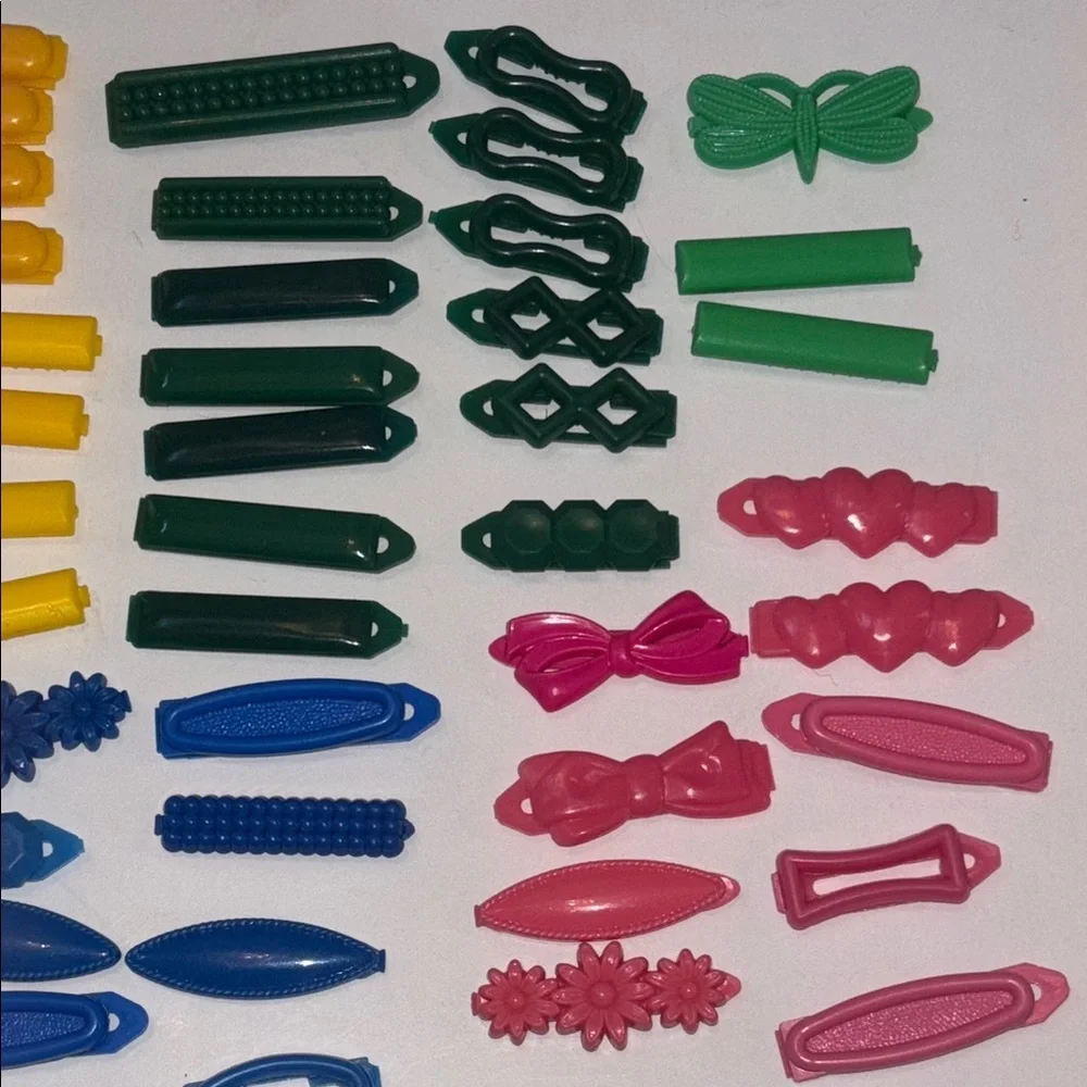 GOODY Vintage Snap-Tight Kiddie Barrettes 1980s Vintage Plastic barrettes